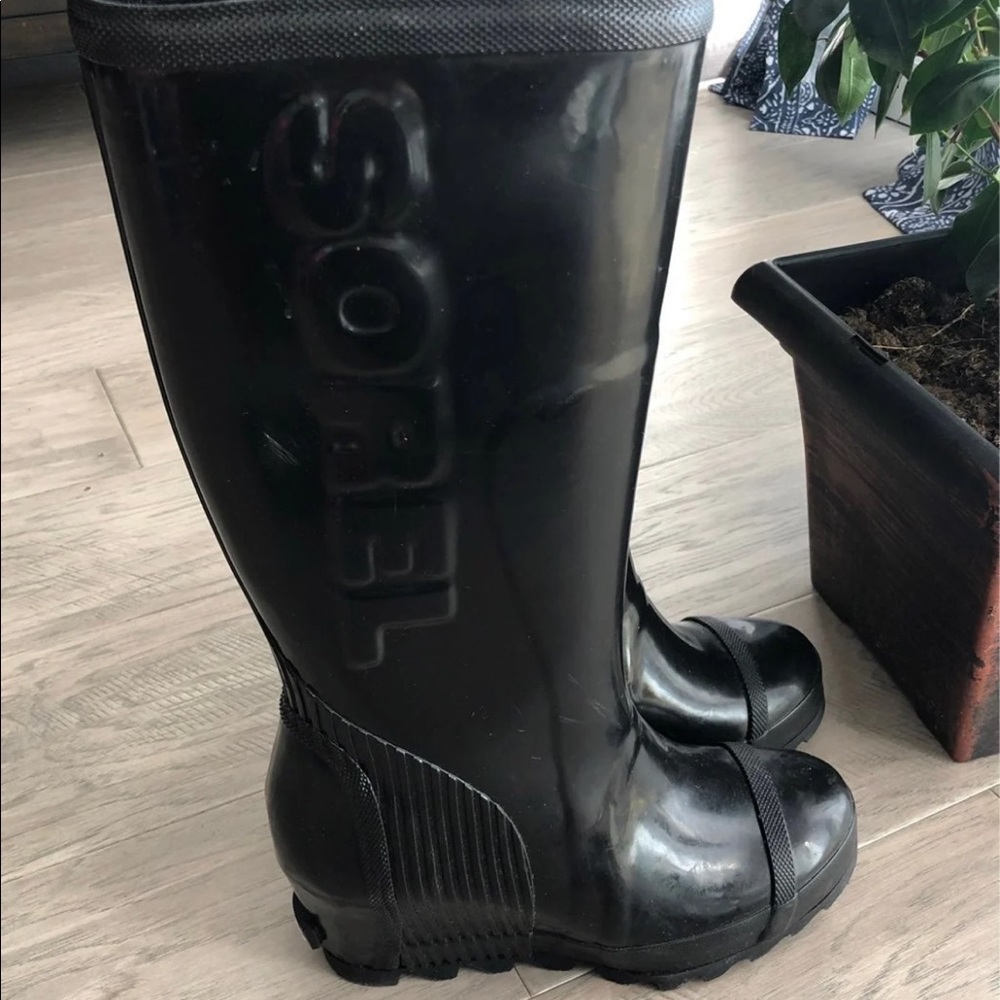Joan of Arctic Tall Rain Boots, Size Womens 8 - Picture 5 of 7
